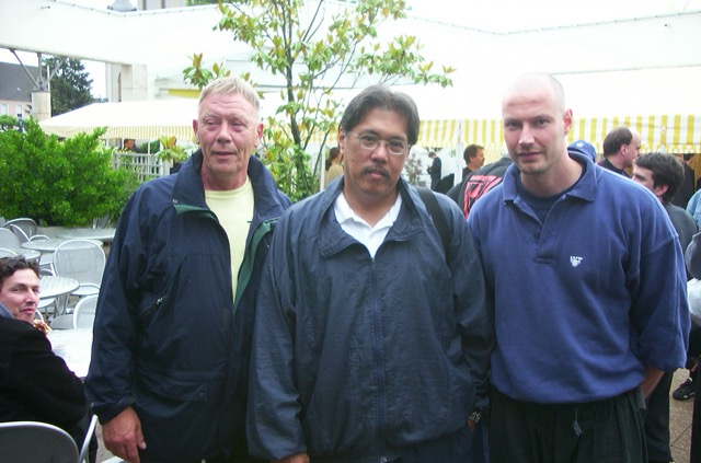 With Master Rene Latosa and Master Bill Newman